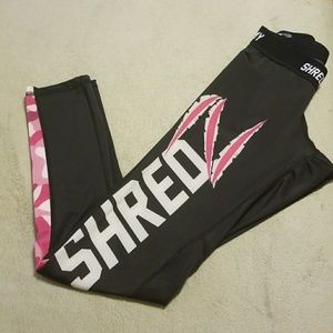 Never worn shredz army leggings